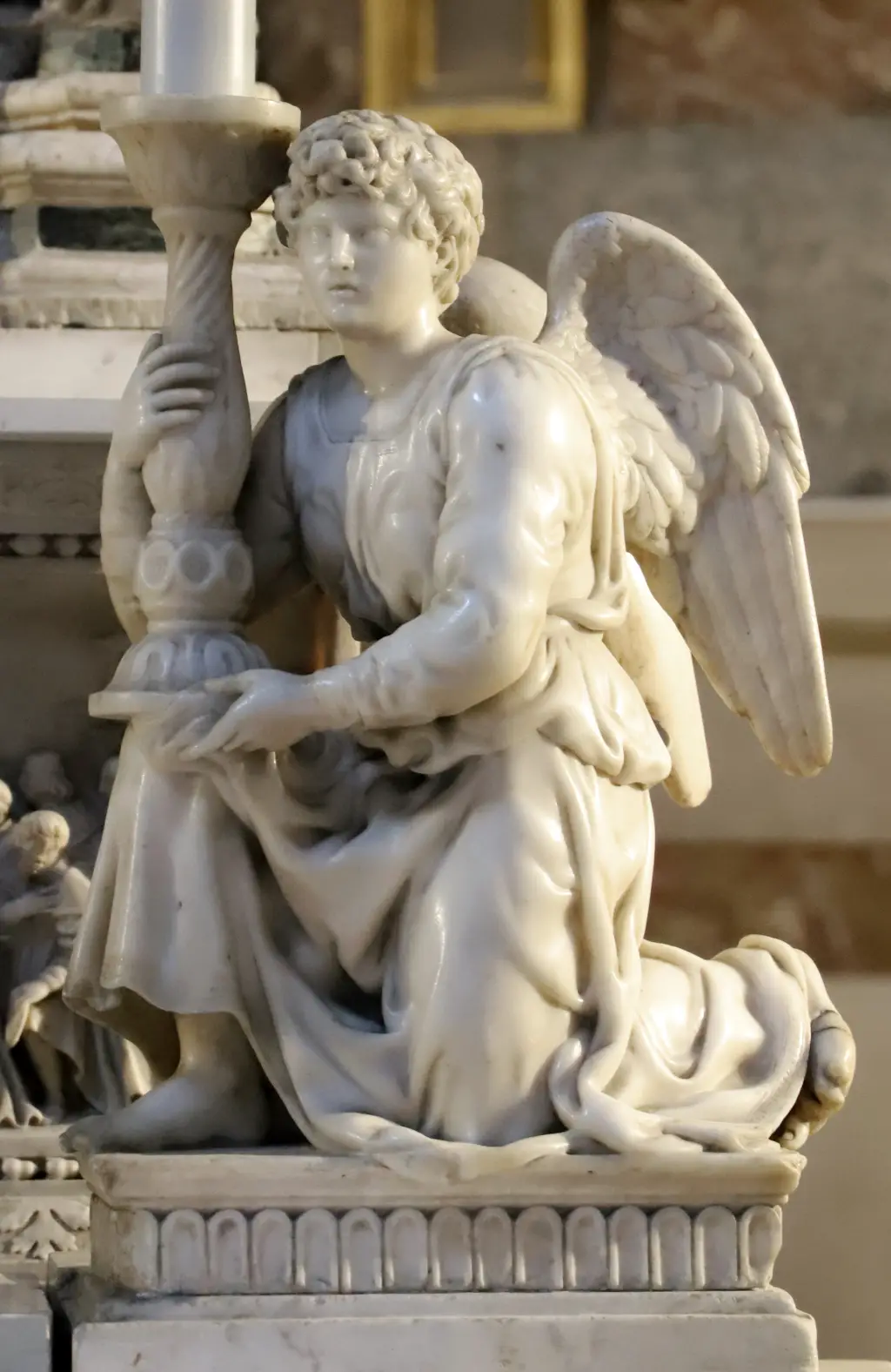 Angel in Detail Michelangelo